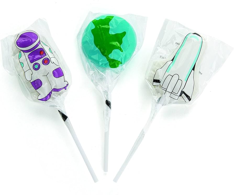 Outer Space Lollipops: Fun & Colorful Candy Suckers for Space Lovers