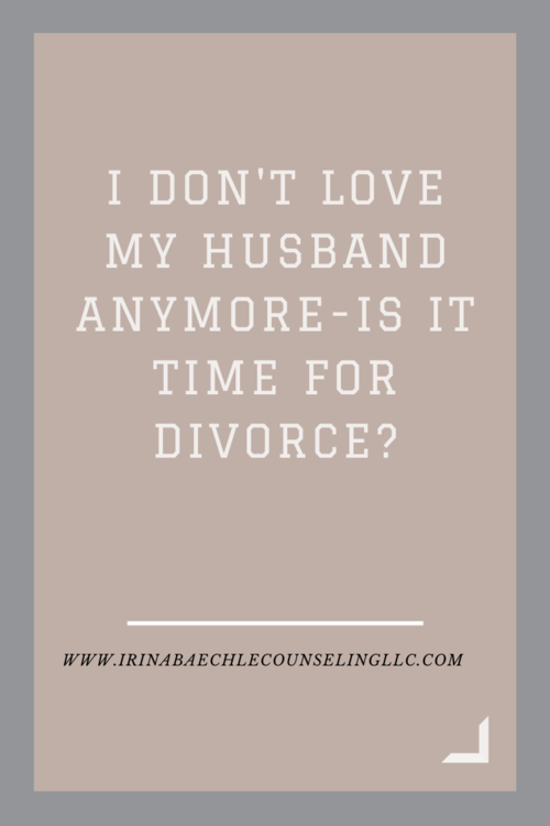 What to Do When You Dont Like Your Husband Anymore