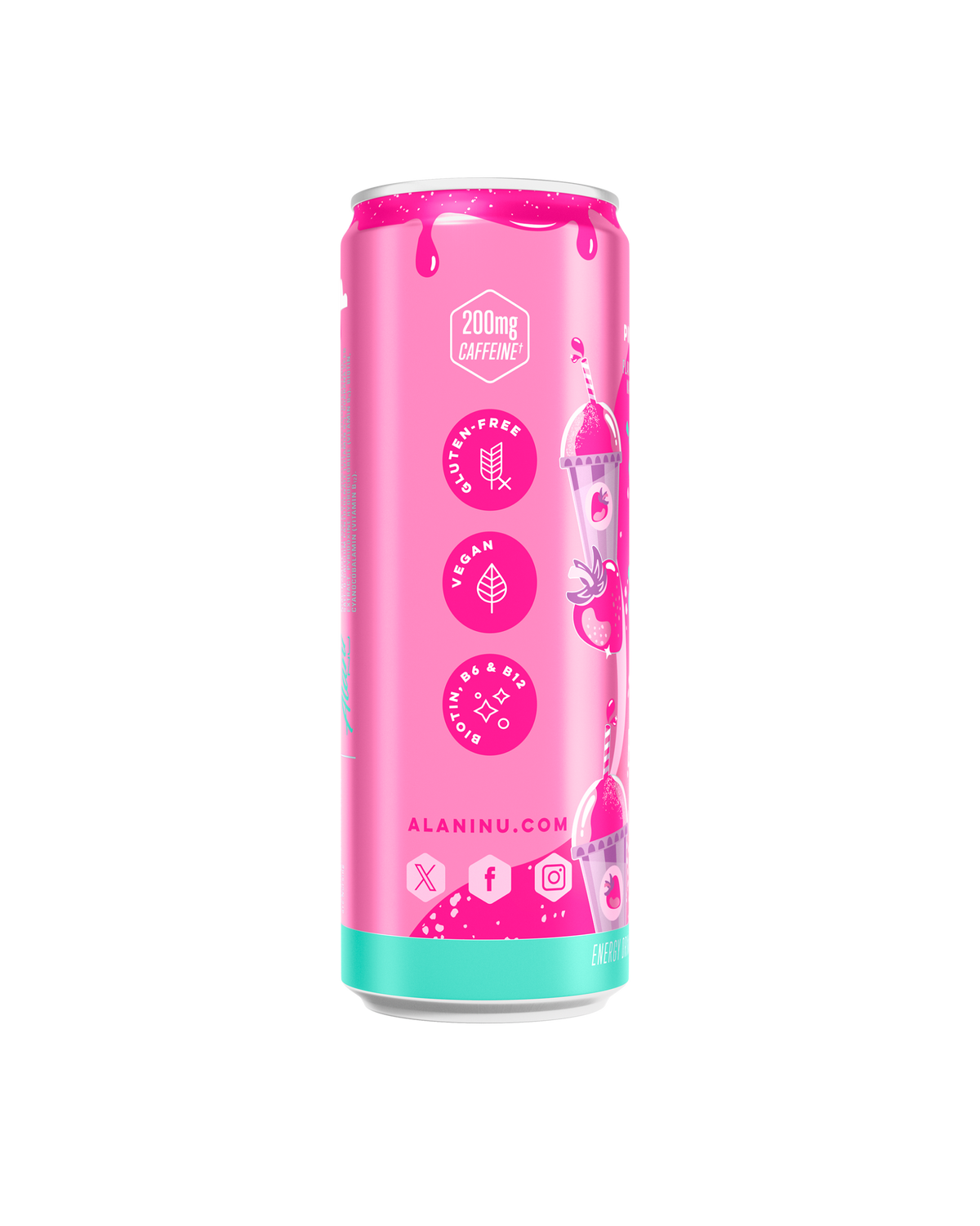 pink energy drink