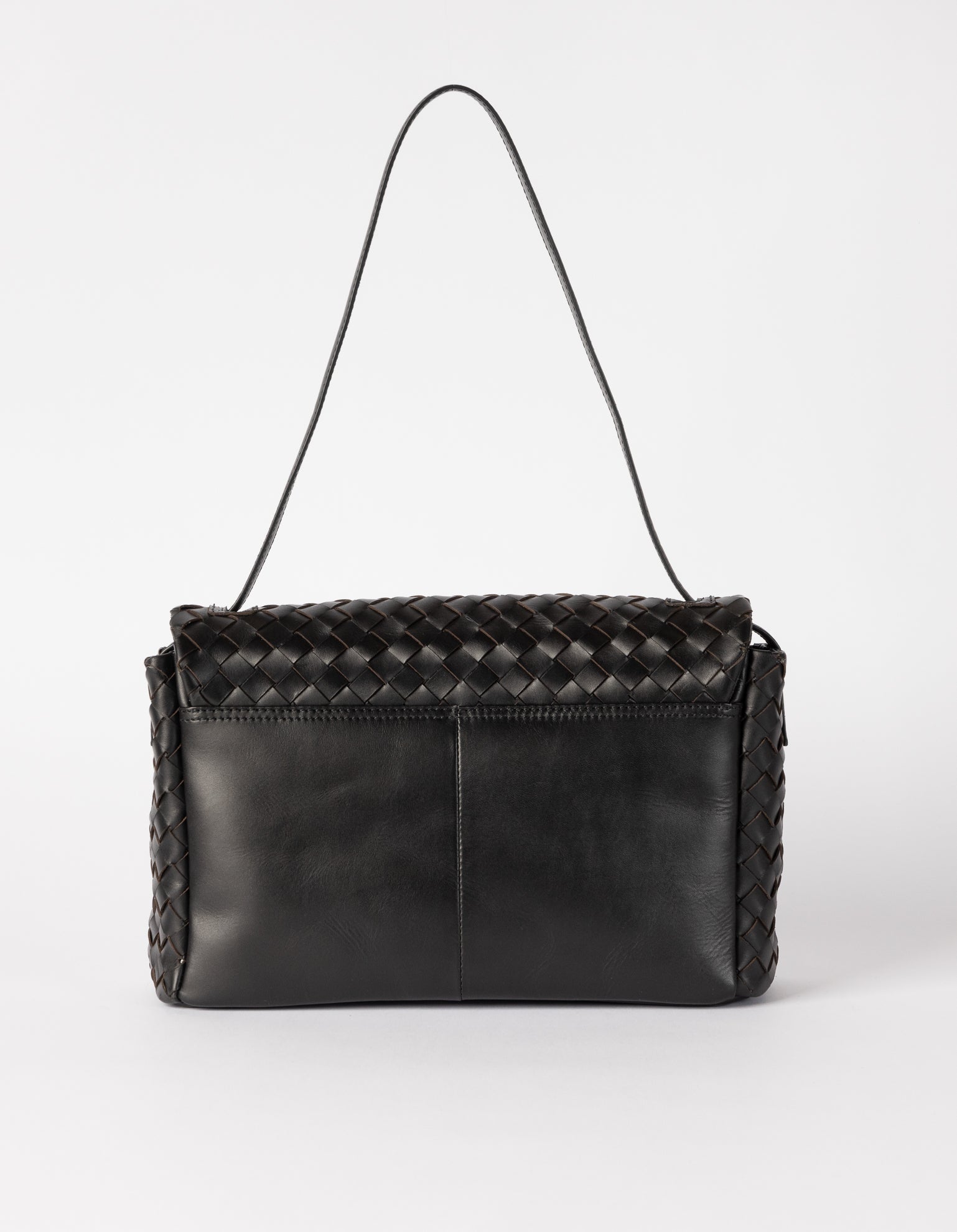 Shop Luxury Woven Black Leather Bags | Handcrafted & Durable