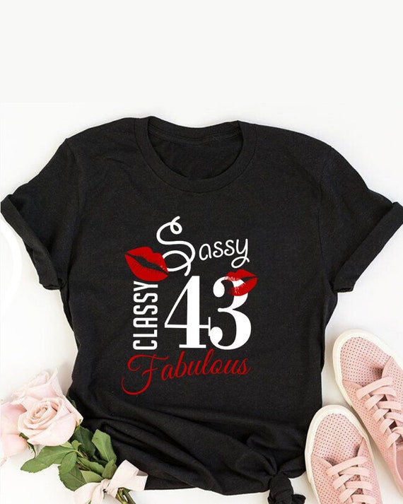 43 birthday shirts