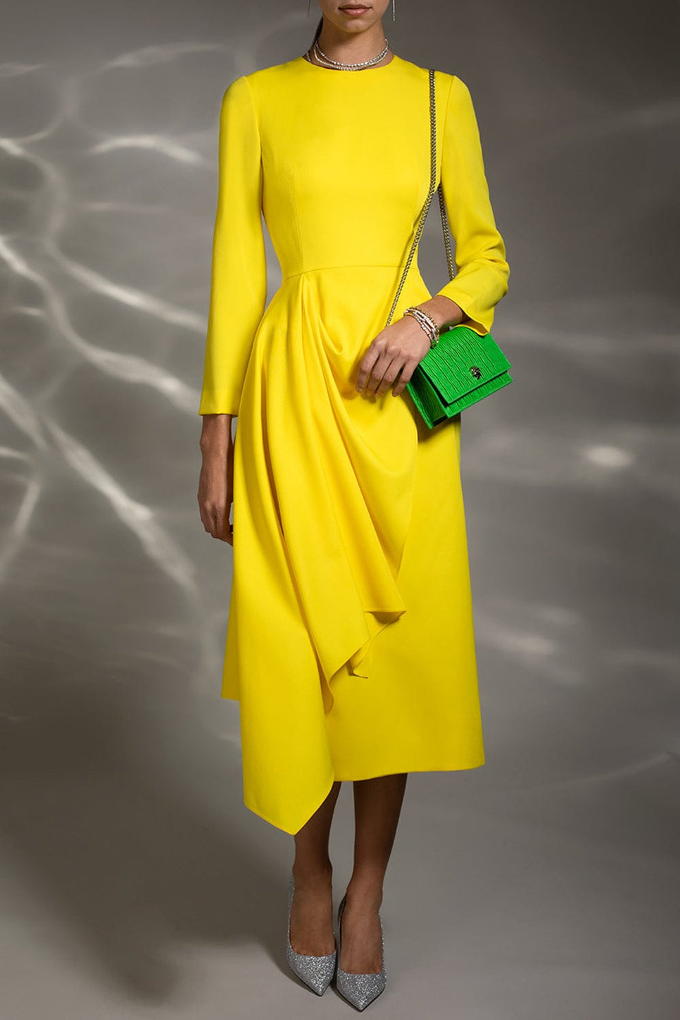 Elegant Yellow Alexander McQueen Dresses for Women – Shop Now