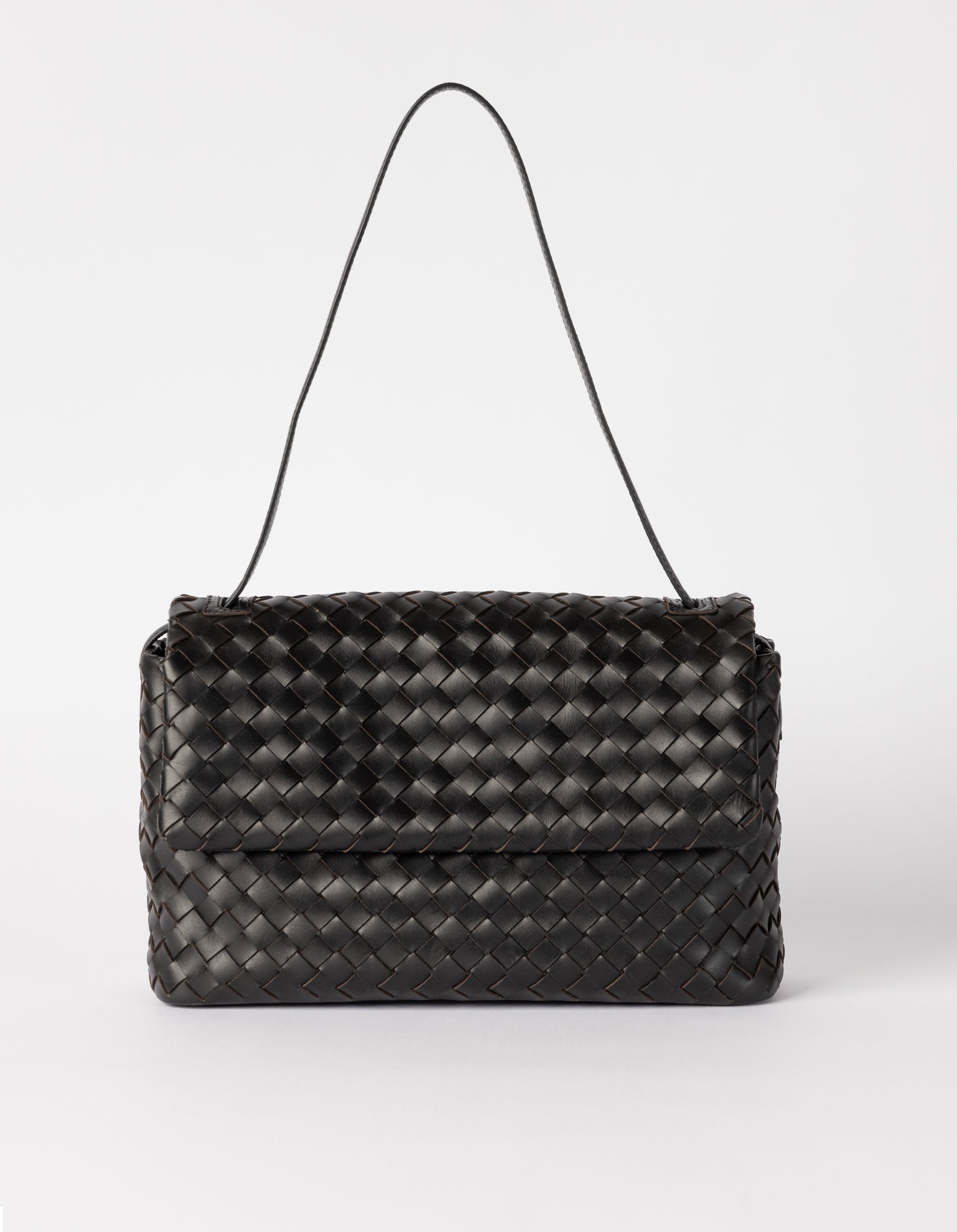 Shop Luxury Woven Black Leather Bags | Handcrafted & Durable