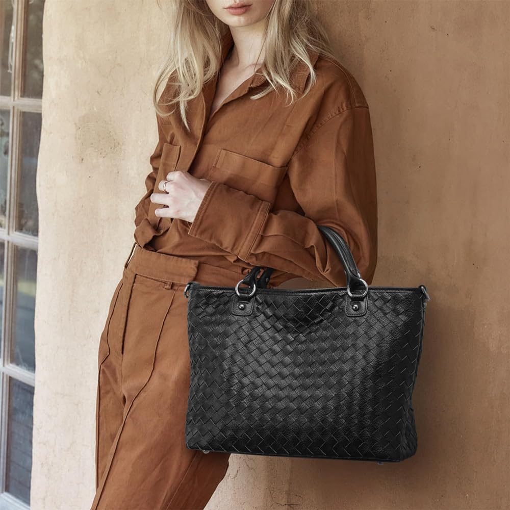 2024 Woven Leather Tote: A Perfect Blend of Craftsmanship and Elegance