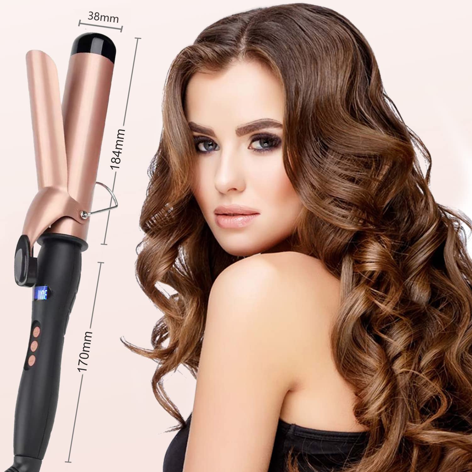 Achieve Stunning Curls with the 1.5 Inch Hair Curler – Ideal for All Hair Types