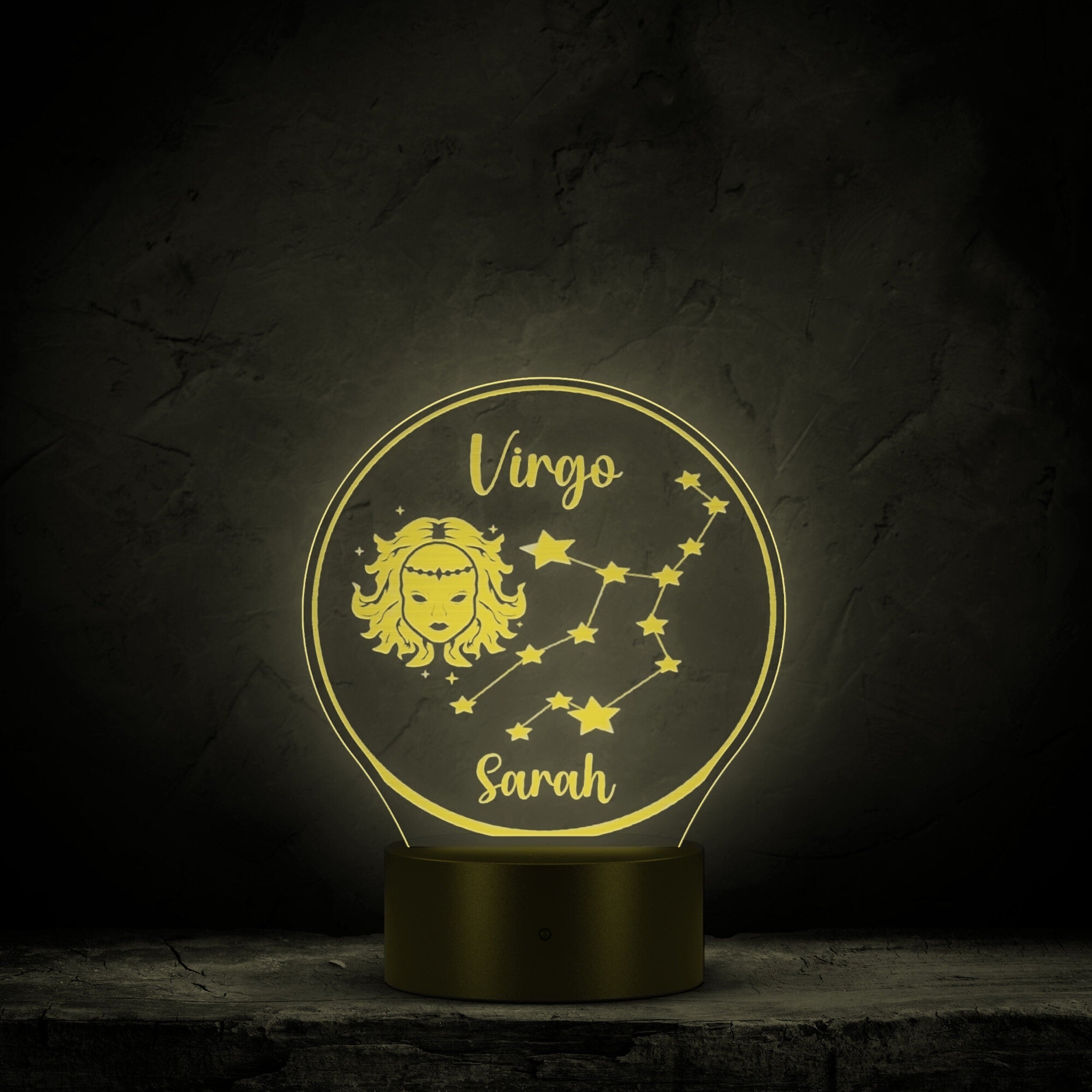 Virgo Light: The Ideal Zodiac Night Light for Virgo Sign Enthusiasts