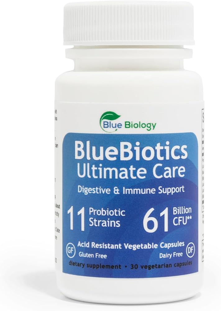 BlueBiotics Ultimate Care: 11 Key Probiotic Strains for Better Digestion