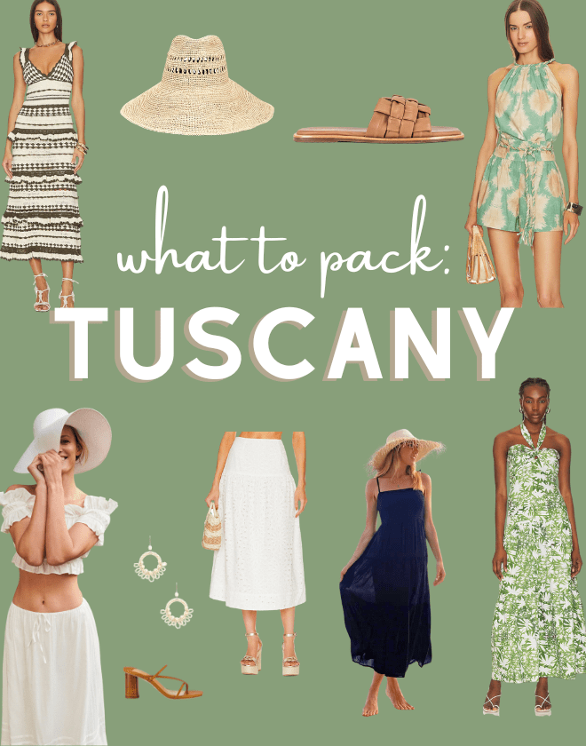 what to wear in tuscany