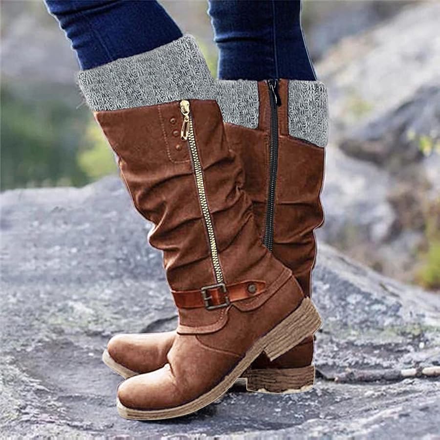 Where to Buy Affordable Womens Wide Calf High Heel Boots