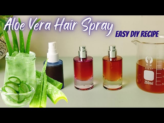 How to make aloe vera hair mist: A simple guide for beginners.