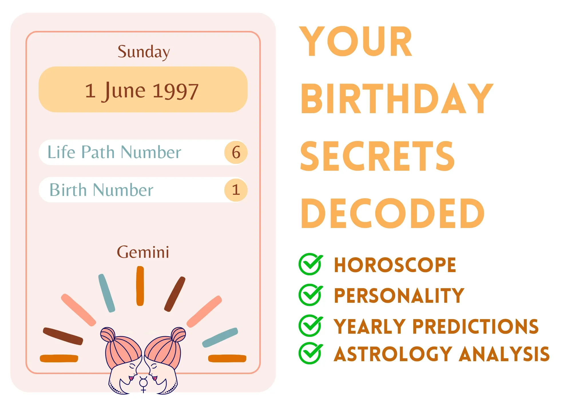 Whats the June 1 1997 Zodiac Sign? Get a Quick Answer