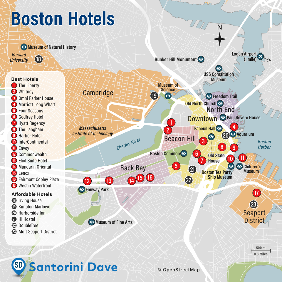 Weekend in Boston Where to Stay: Hotels & Neighborhoods