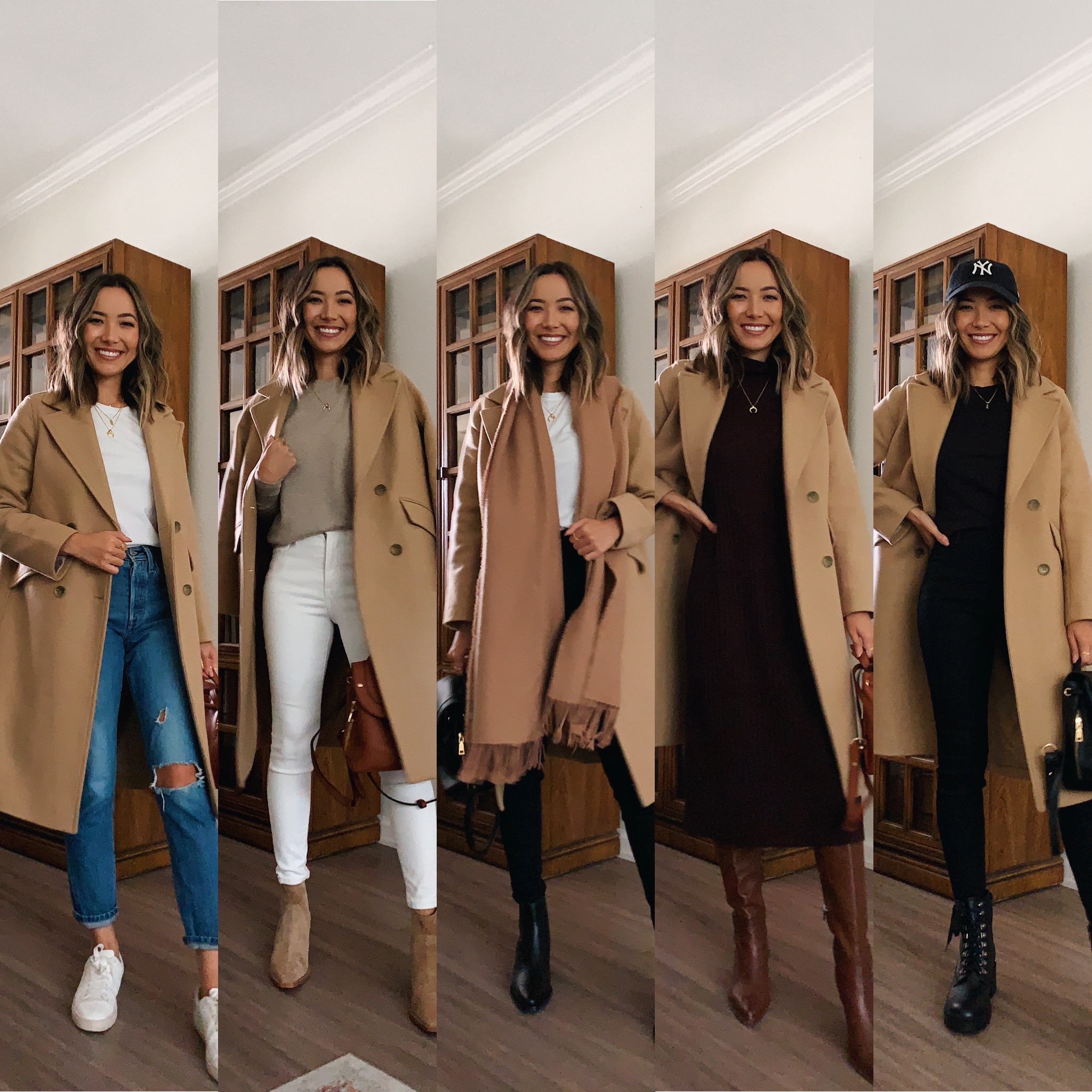 How to Style a Womens Wool Camel Coat: Outfit Ideas