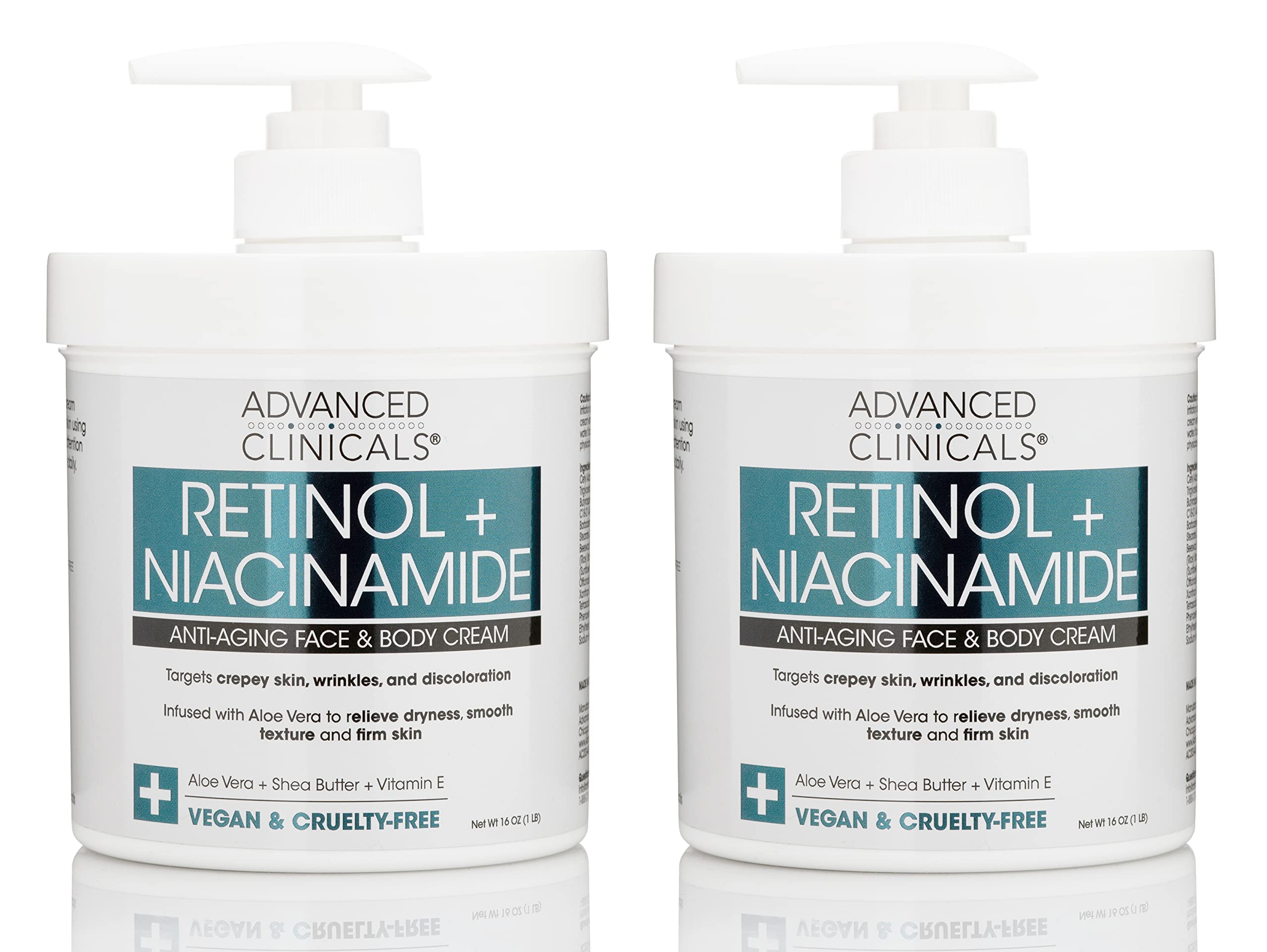 Unlock Radiant Skin:  The Power of Advanced Clinicals Retinol and Niacinamide