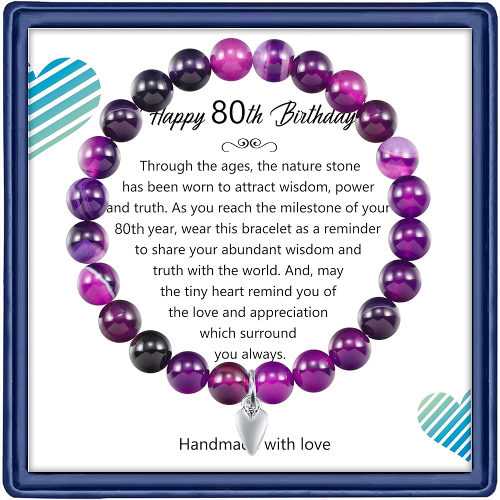 Whats the best 80th birthday jewelry to buy for her?