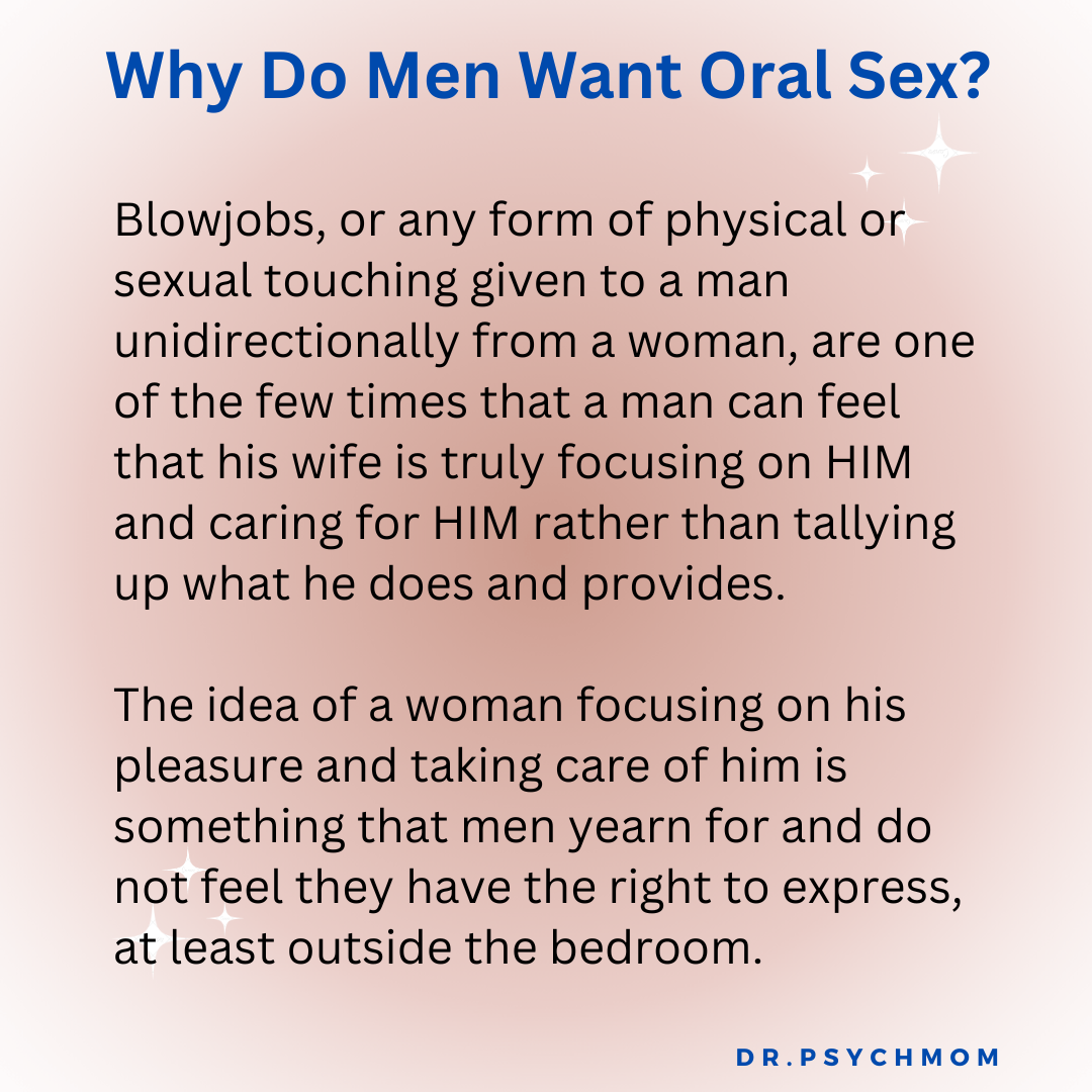 Why Do Men Love Oral Sex? Heres What You Need to Know Today.