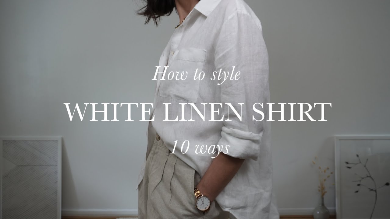 Oversized White Linen Button Down: Where to Buy and How to Wear It?