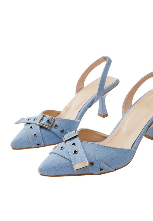 Shop Womens Denim Shoes With Heels Online, Explore Trendy and Affordable Denim Heels Now!